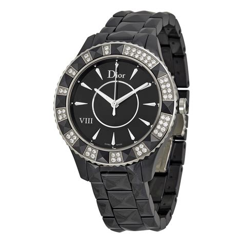 dior black ceramic watch|vintage christian dior watches.